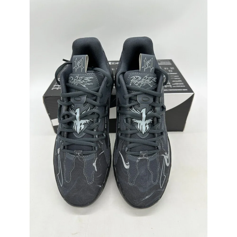 Puma MB.03 Low Men's Size 9.5 Black White Athletic Basketball Shoes 310519 03